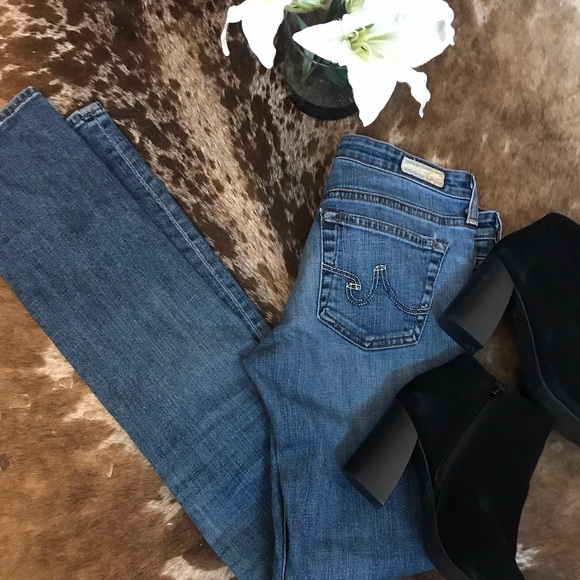 Adriano Goldschmied AG charlotte straight leg jeans size 26R - Picture 13 of 13